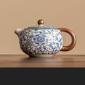 Blue & White Lotus Tea Service