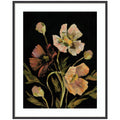Framed Art Moody Floral 5 by Annie Quigley