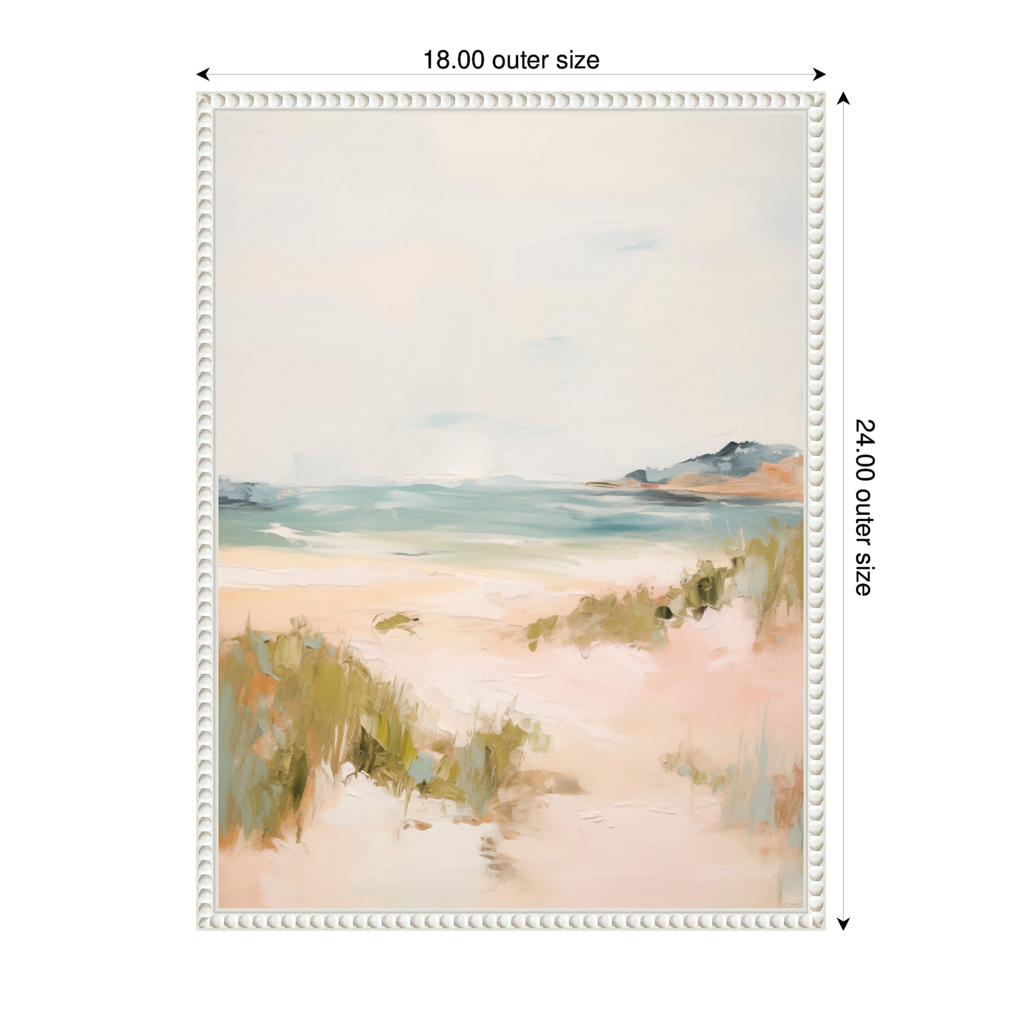 Tranquil Landscape V expansion by Amy Lighthall Framed Canvas Wall Art Print