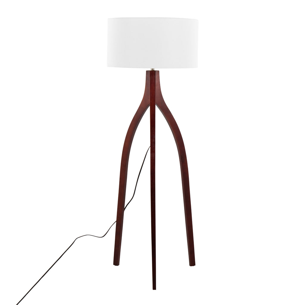 Wishbone Contemporary Floor Lamp