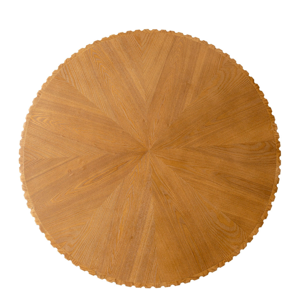 Round Wood Coffee Table