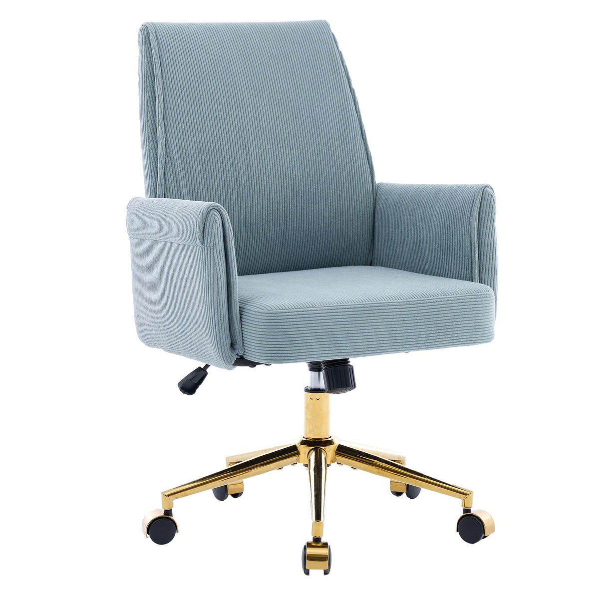 Striped Mid-Back Ergonomic Office Chair — Color Options