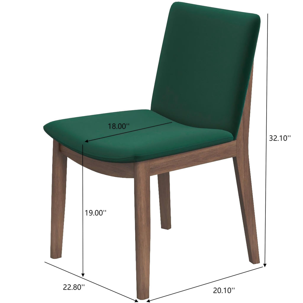 Laura Curved-Back Dining Chairs - Set of 2