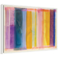 Sylvie Vibrant Lines I Framed Canvas by Amy Lighthall