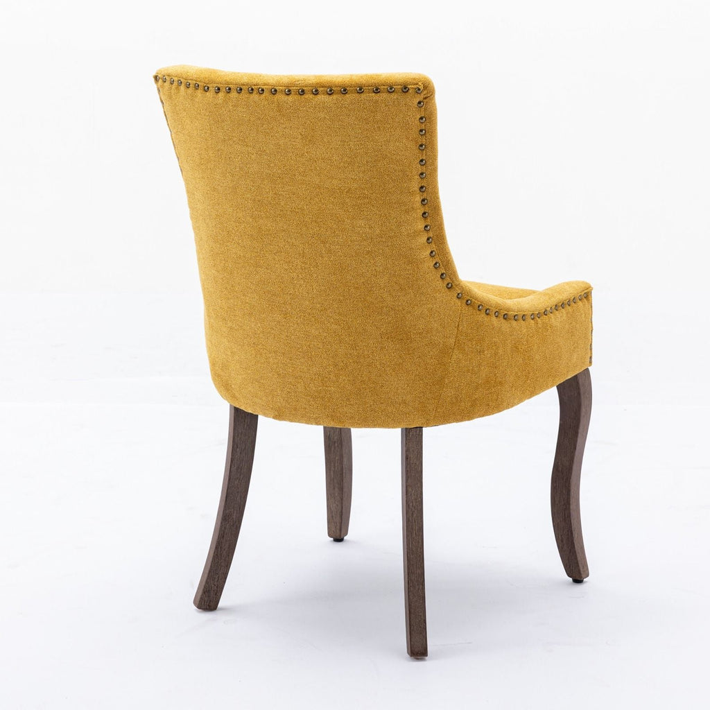 Ultra Upholstered Dining Chairs — Set of 2, Color Options