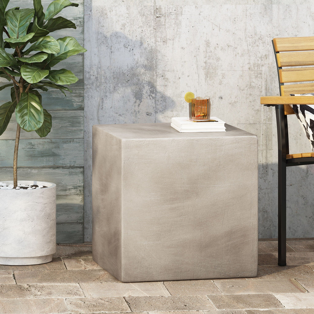 Outdoor Indoor Square Lightweight Side Table