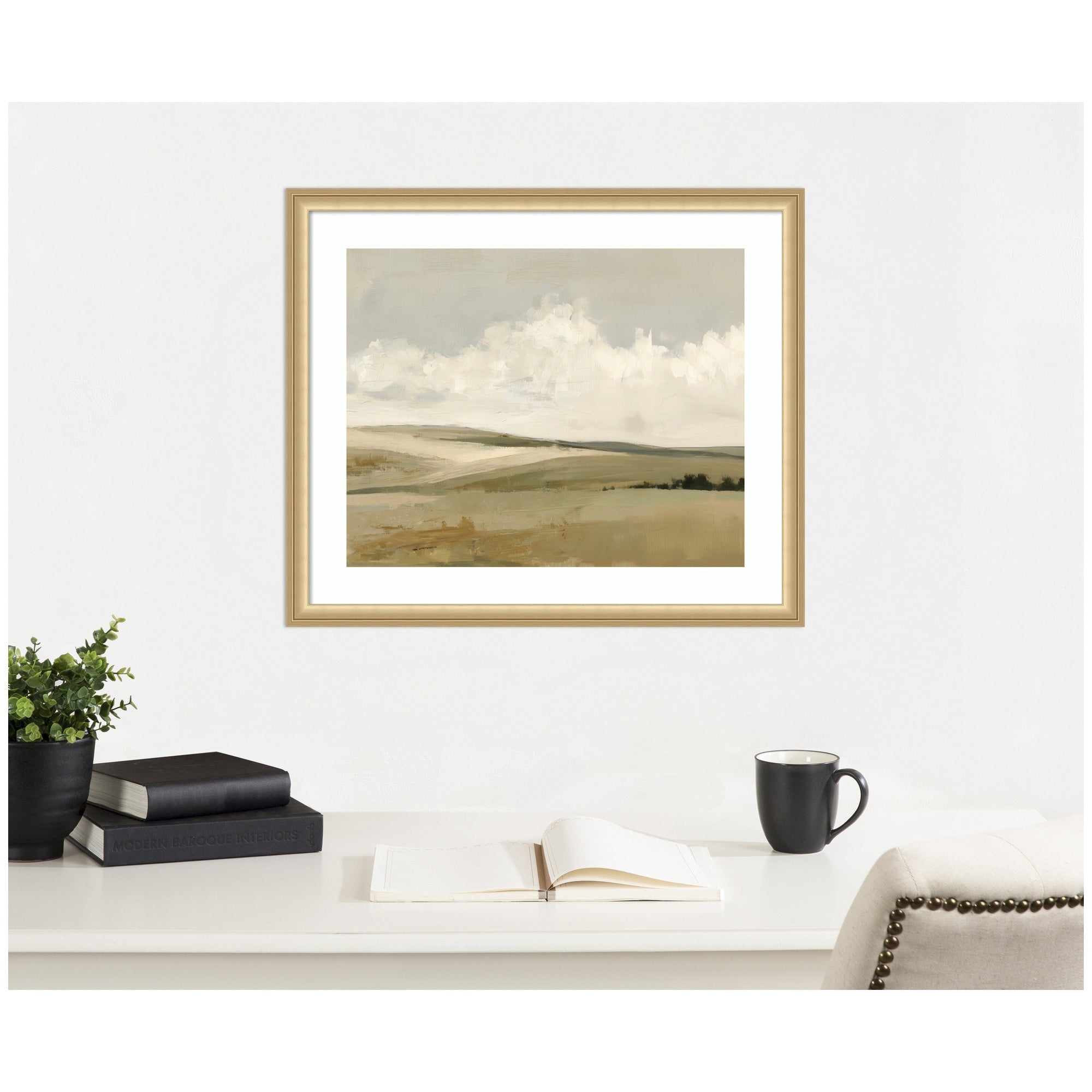 Whispering Meadows I by Amy Lighthall Framed Wall Art Print