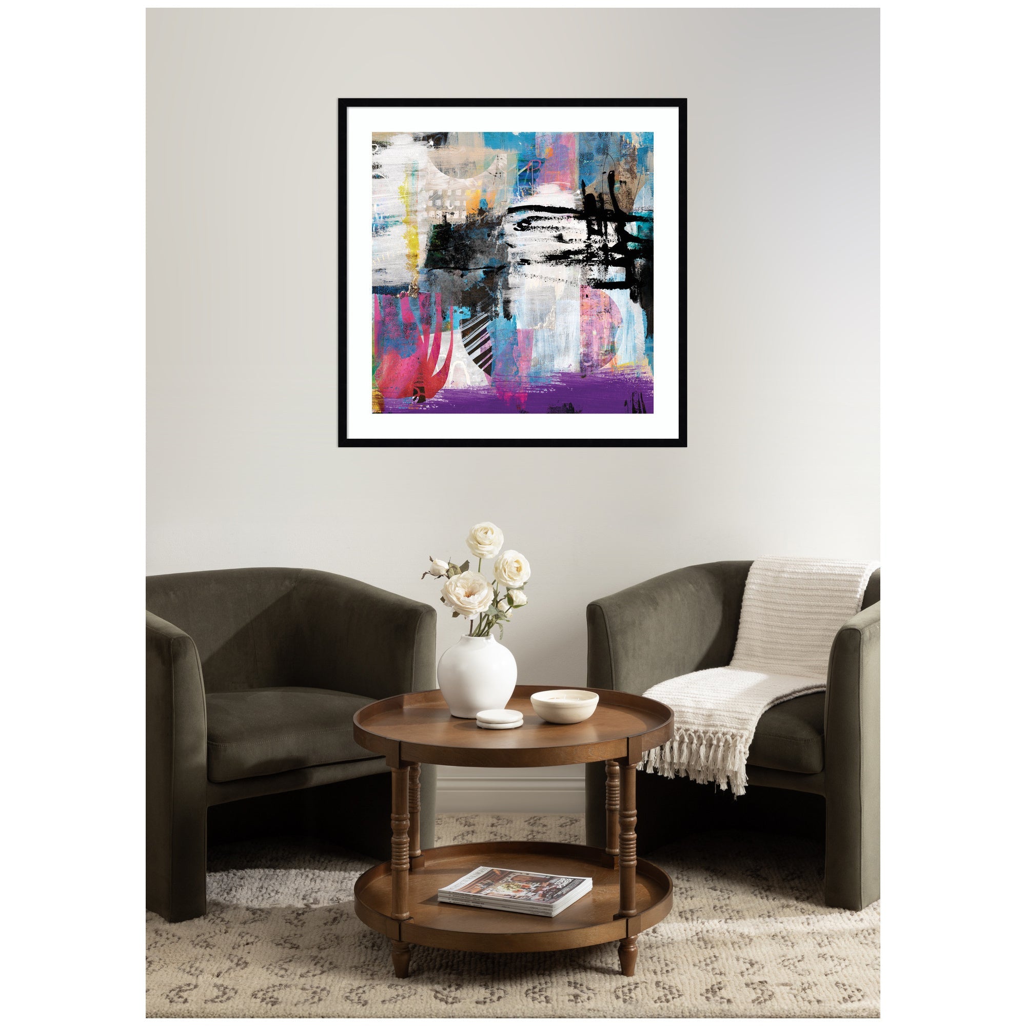 NC Endless Thoughts by Nikki Chu Framed Wall Art Print