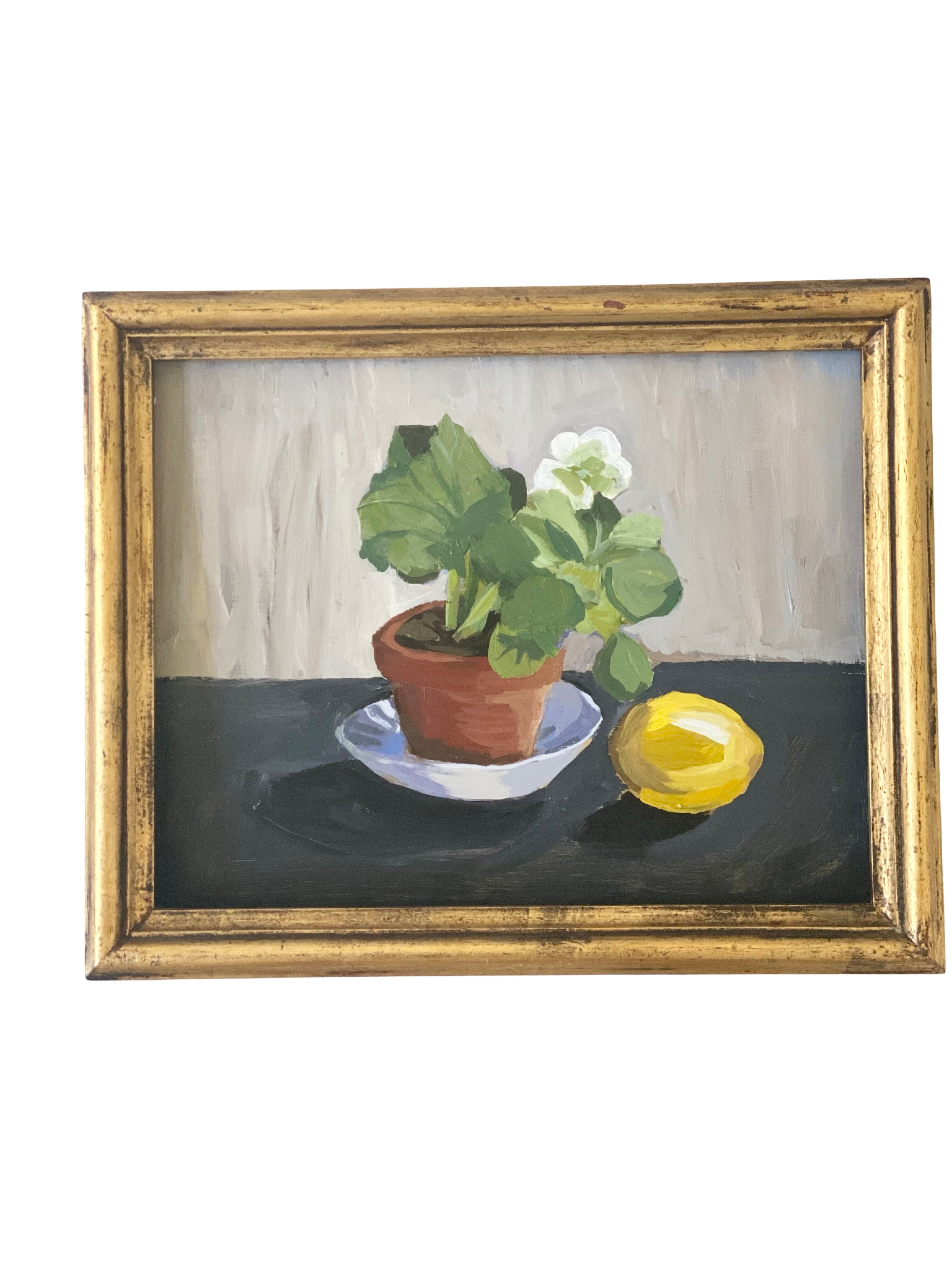 Dana Gibson Begonia & Lemon Still Life