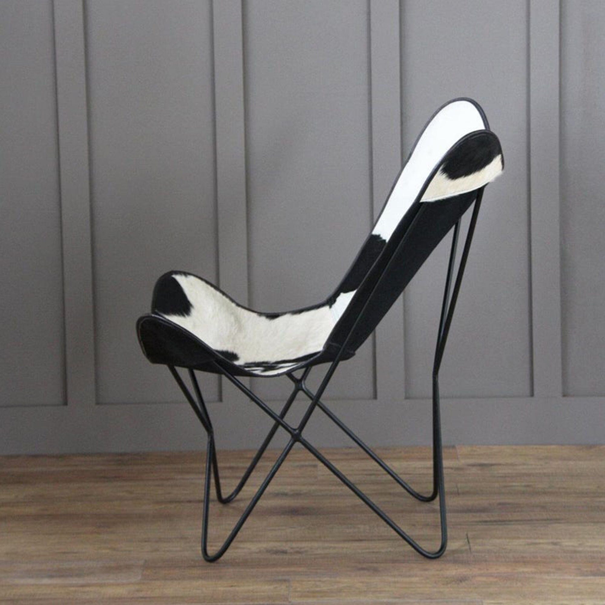 Holsteins Cowhide Butterfly Chair