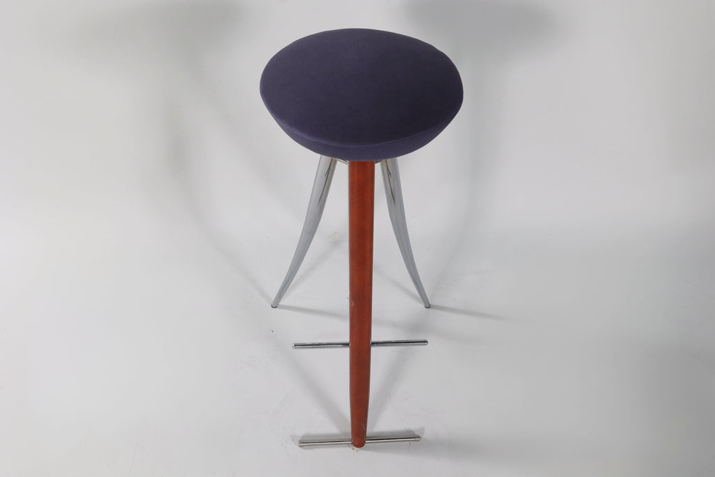 3PC Modernist Bar Stools - Vintage