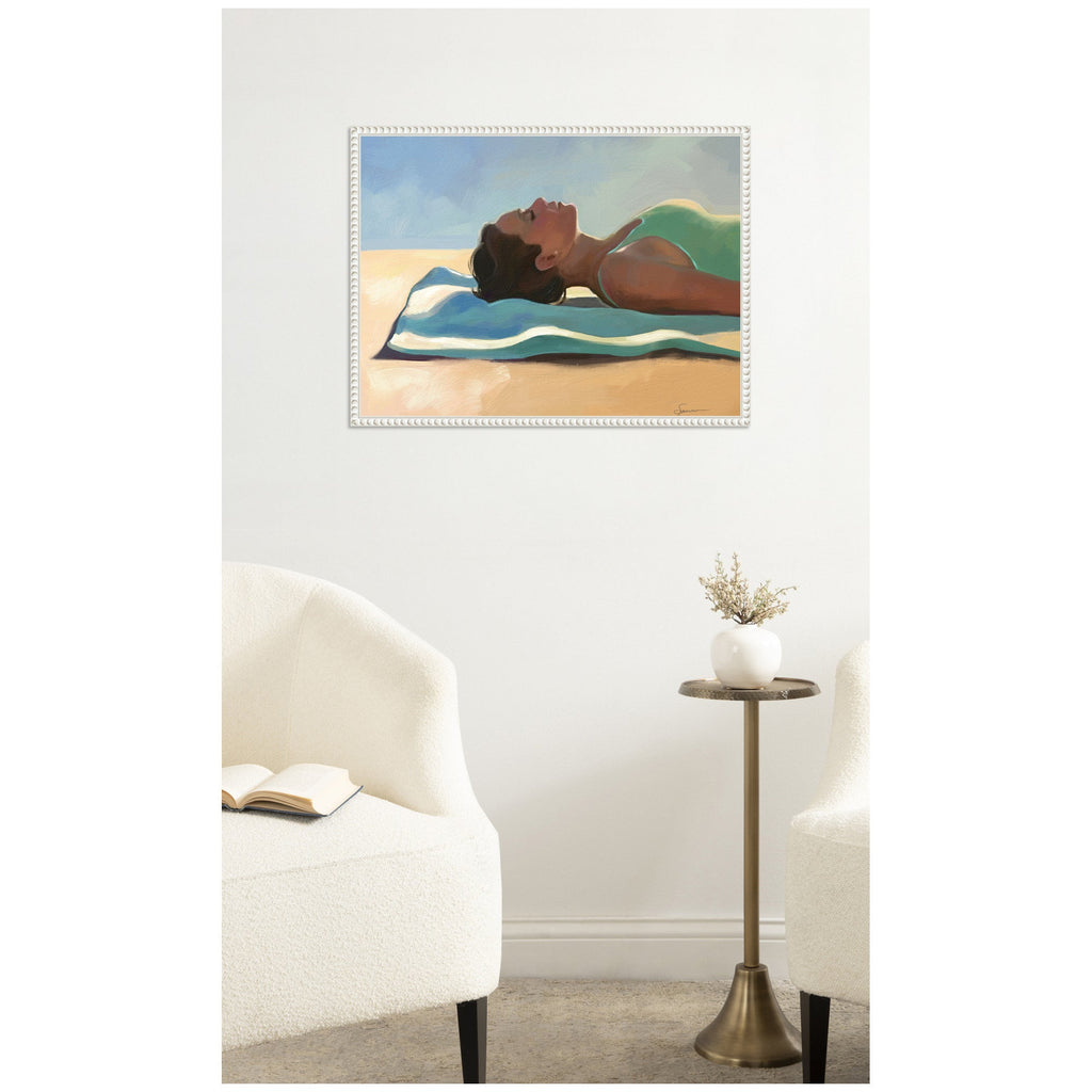 Vitamin D by Mary Sparrow Framed Canvas Wall Art Print