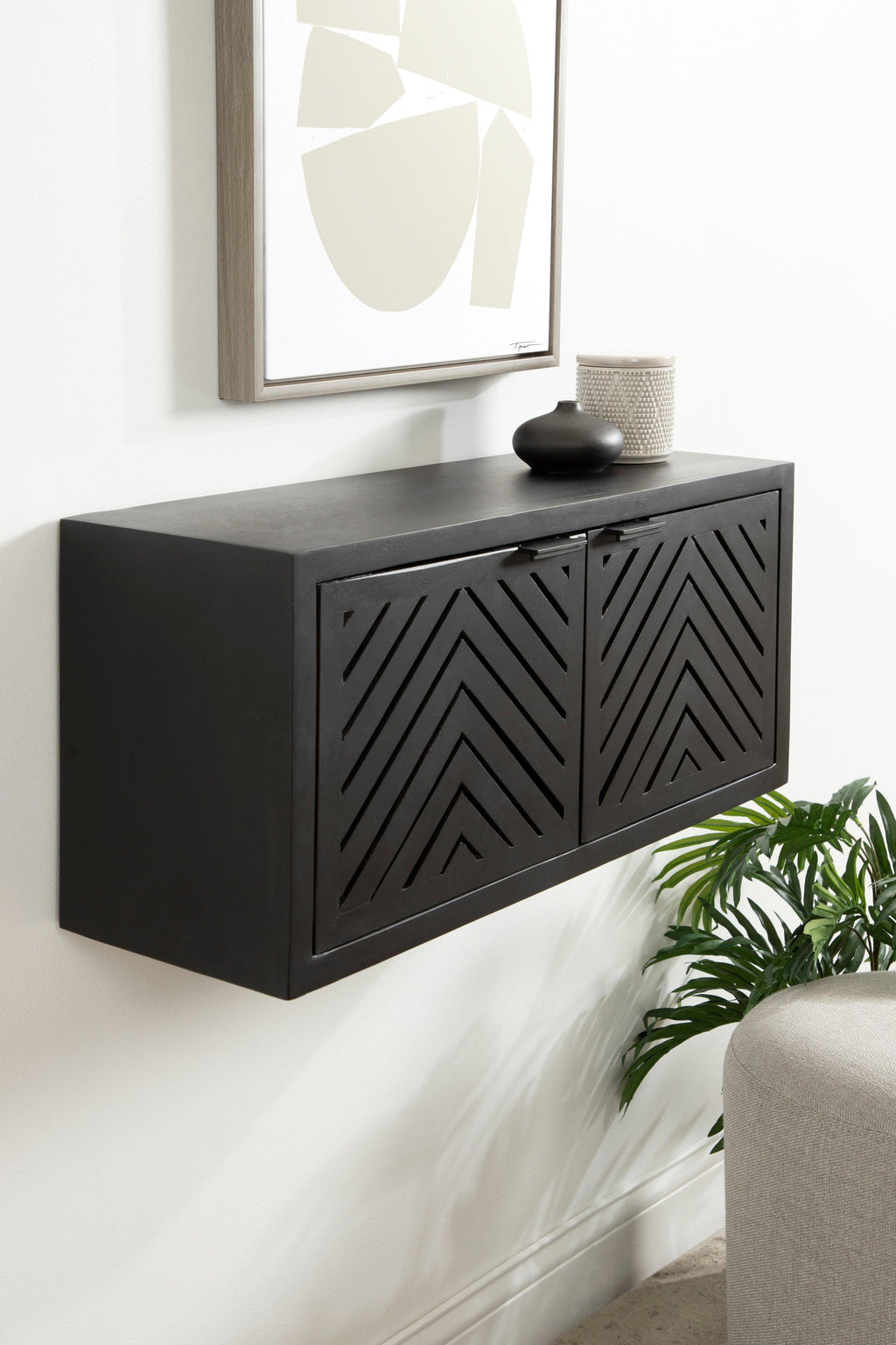 Mezzeta Decorative Wood Wall Cabinet