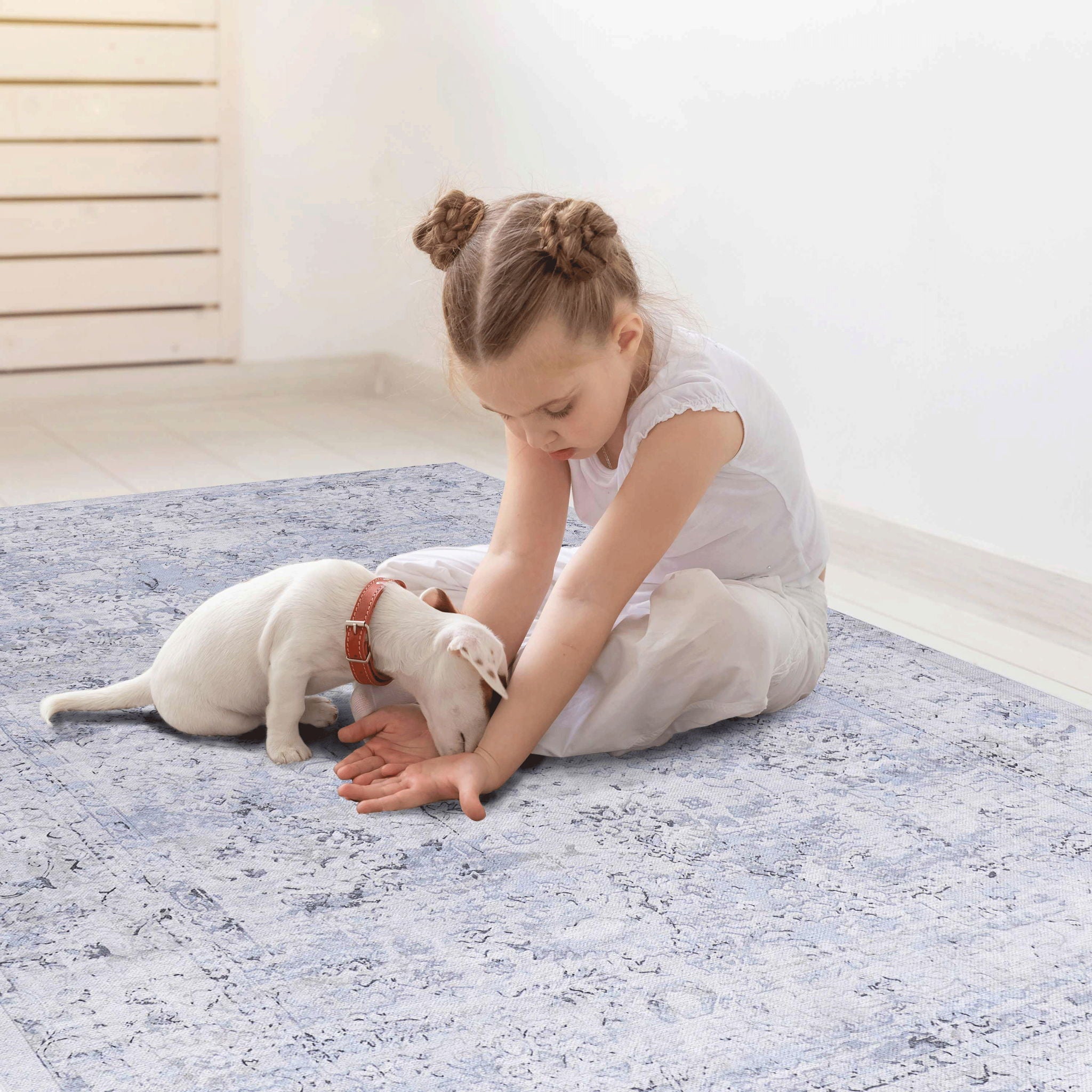Maval 2' x 3' Washable Area Rug
