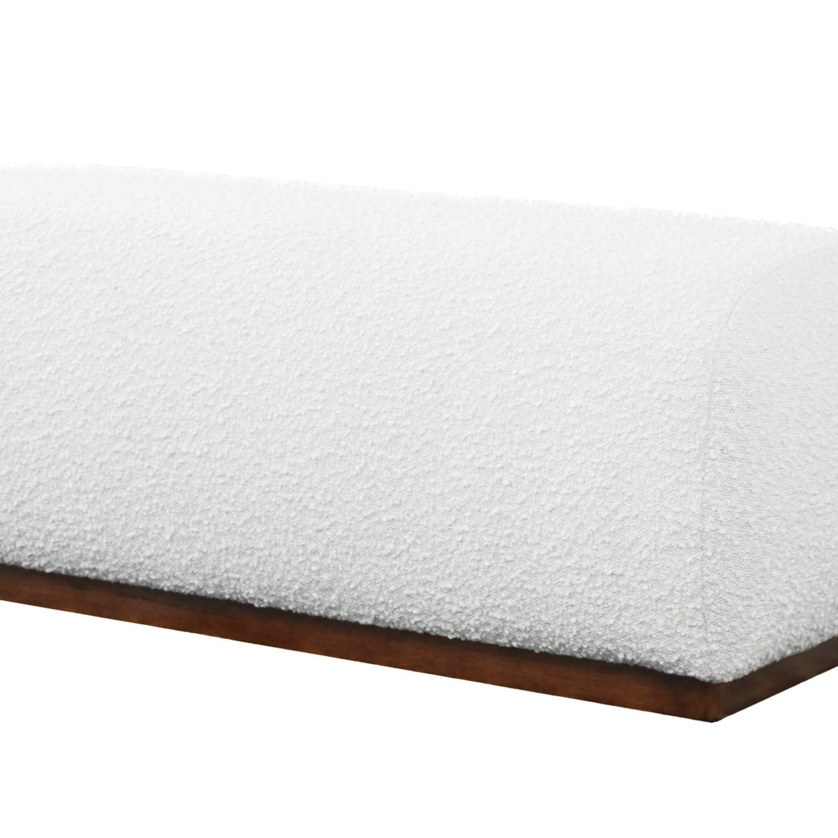 Japanese-Inspired Minimalist Upholstered Bench