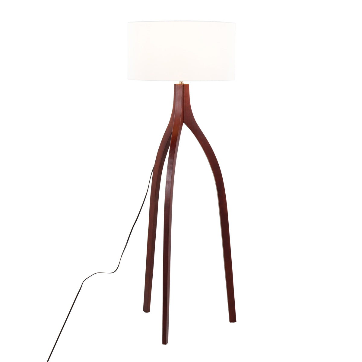 Wishbone Contemporary Floor Lamp