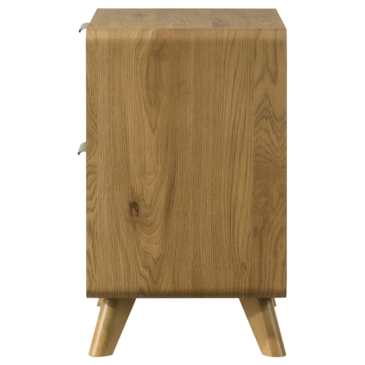 Bennett 2-drawer Bedroom Nightstand Bedside Table Light Oak