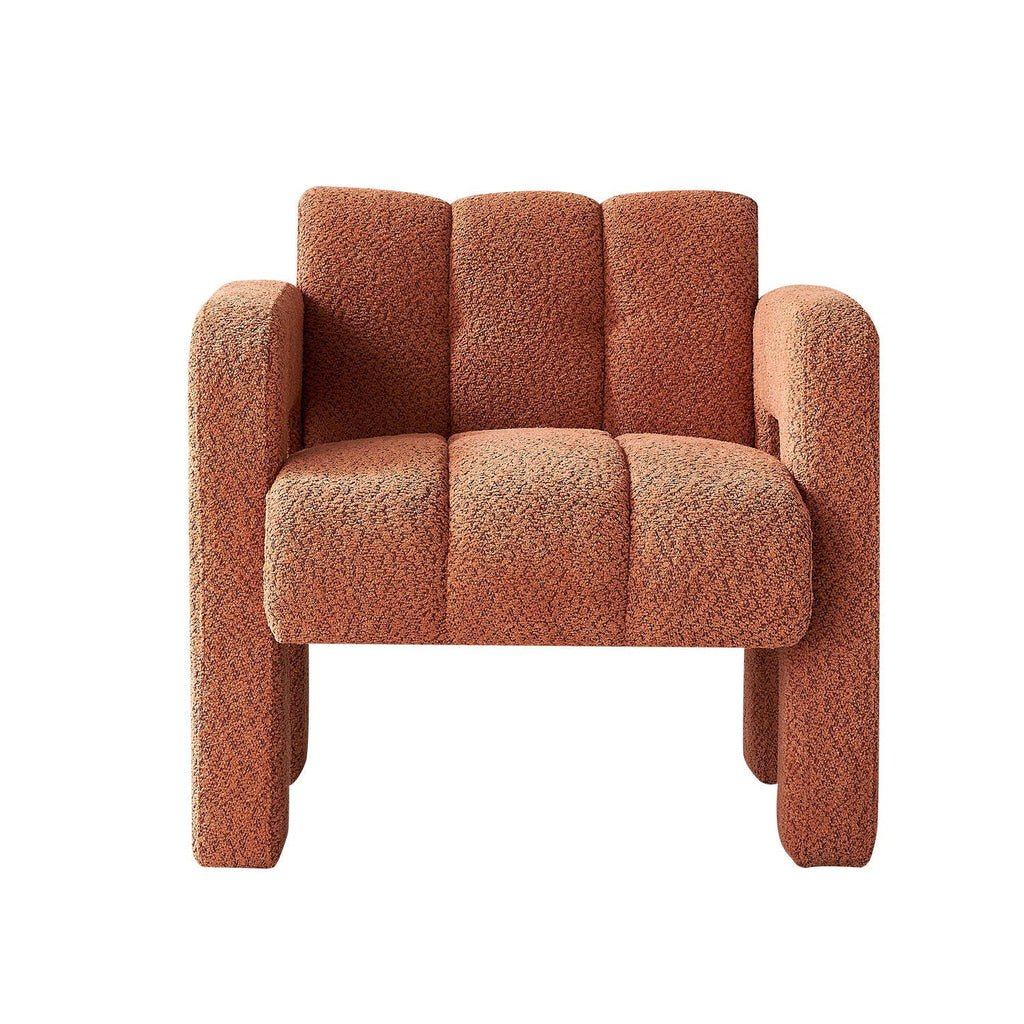 Bouclé Upholstered Accent Chair