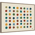 Meditation No. 3 by Kelly Knaga Framed Canvas Wall Art Print