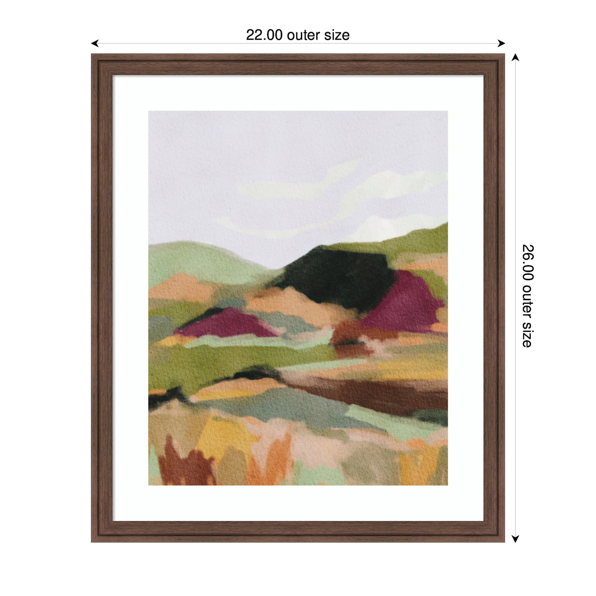 Framed Art Dreamy Landscape by Nikita Jariwala