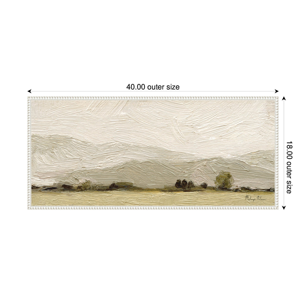 Petit Views No 8 Panel by Mackenzie Nelson Framed Canvas Wall Art Print