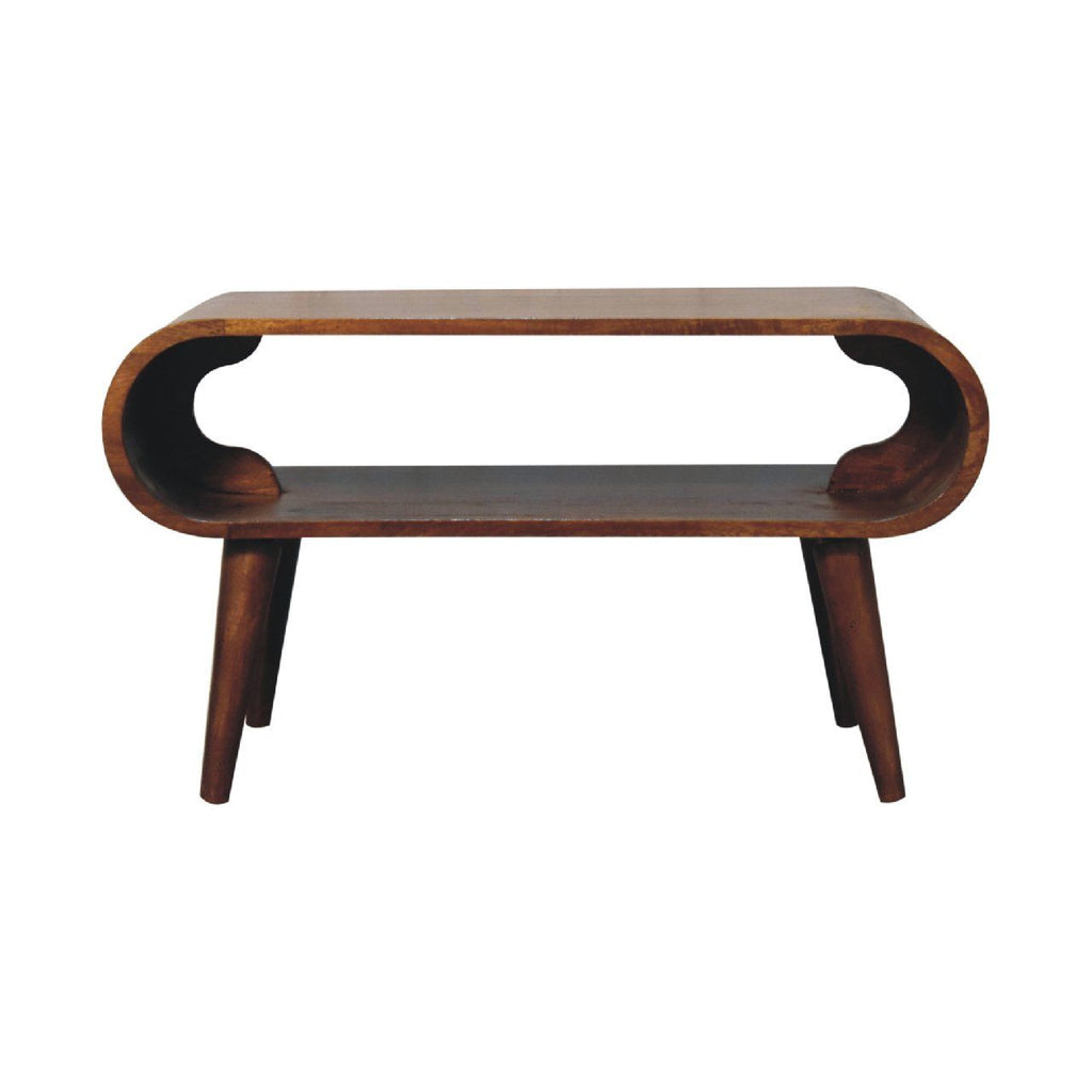 Open Mango Wood Coffee Table