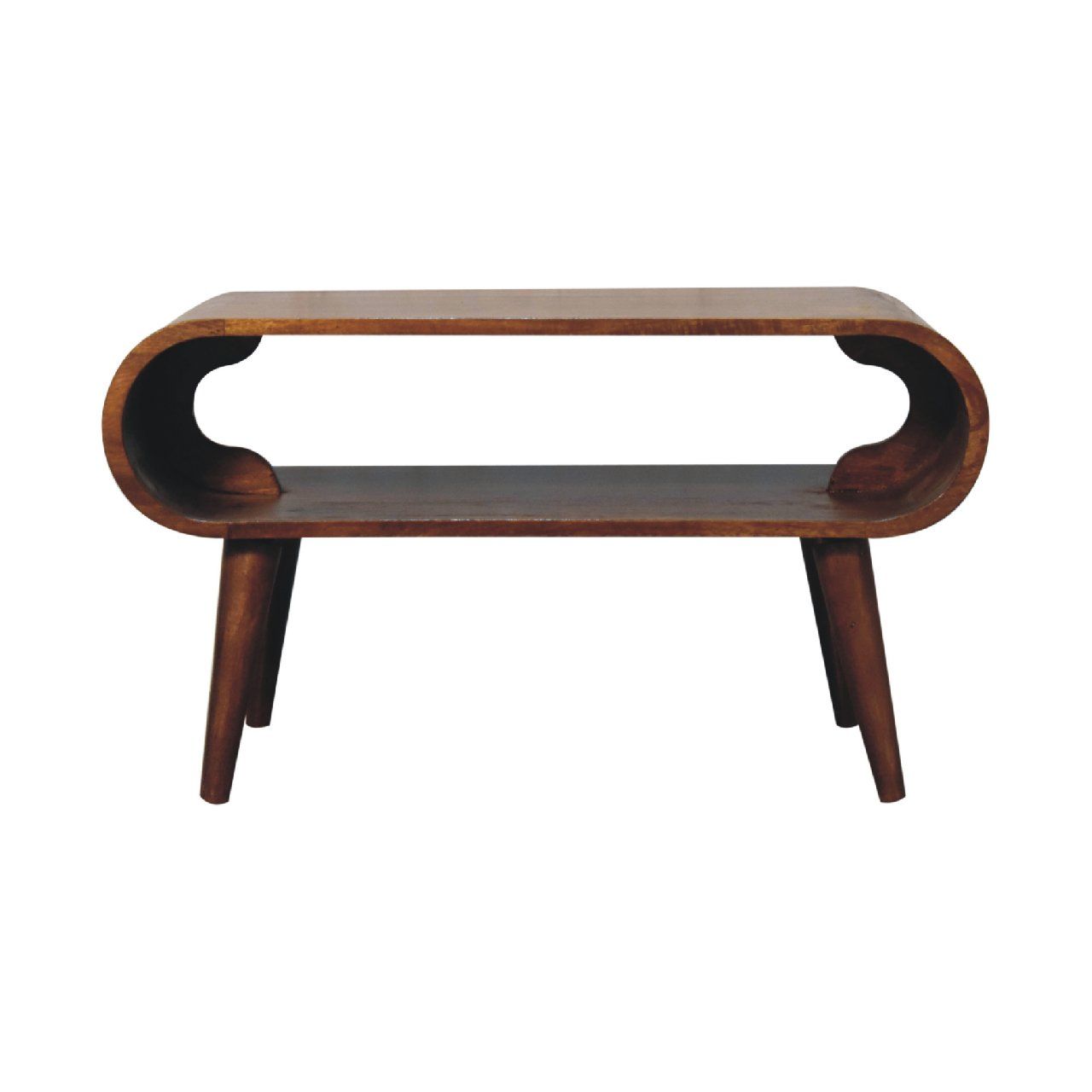 Open Mango Wood Coffee Table