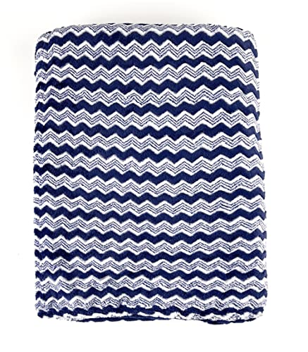 Fennco Styles Wheat Pattern Plush Extra Warm and Soft Throw Blanket 59" W x 79" L - Grey Flannel Fleece Large Blanket for Couch, Bedroom, Living Room Décor
