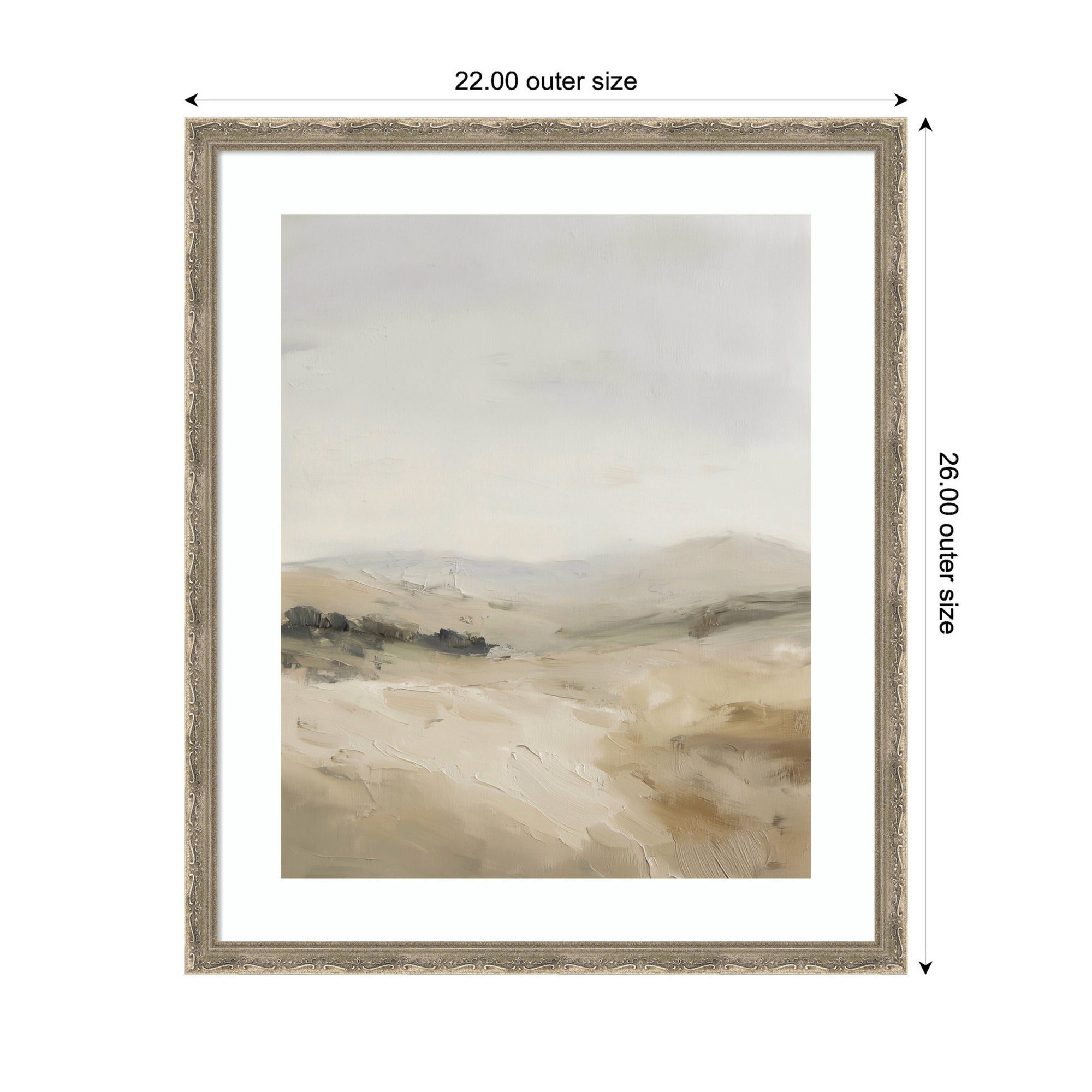 Fading Fields II by Amy Lighthall Framed Wall Art Print