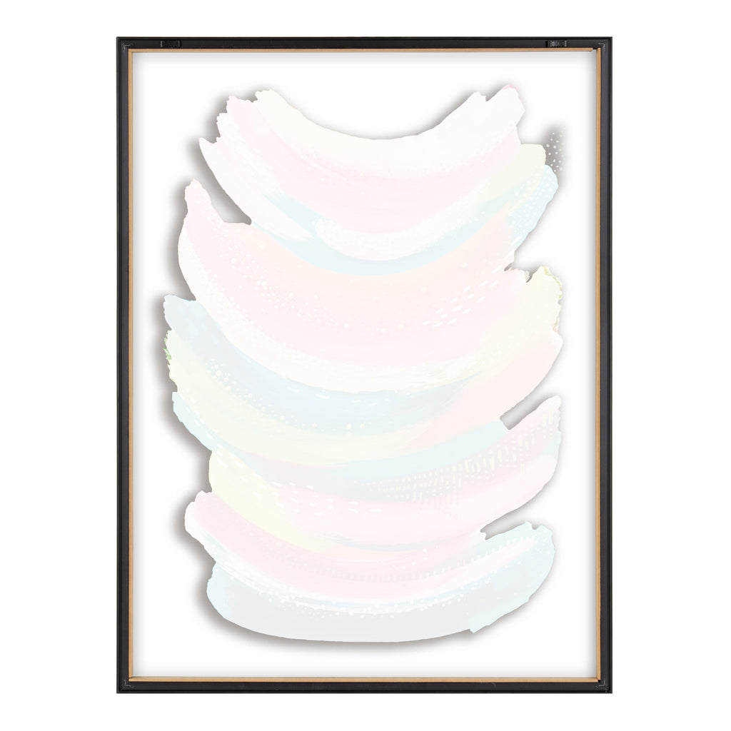 Blake Bright Abstract Framed Printed Art by Jessi Raulet of Ettavee