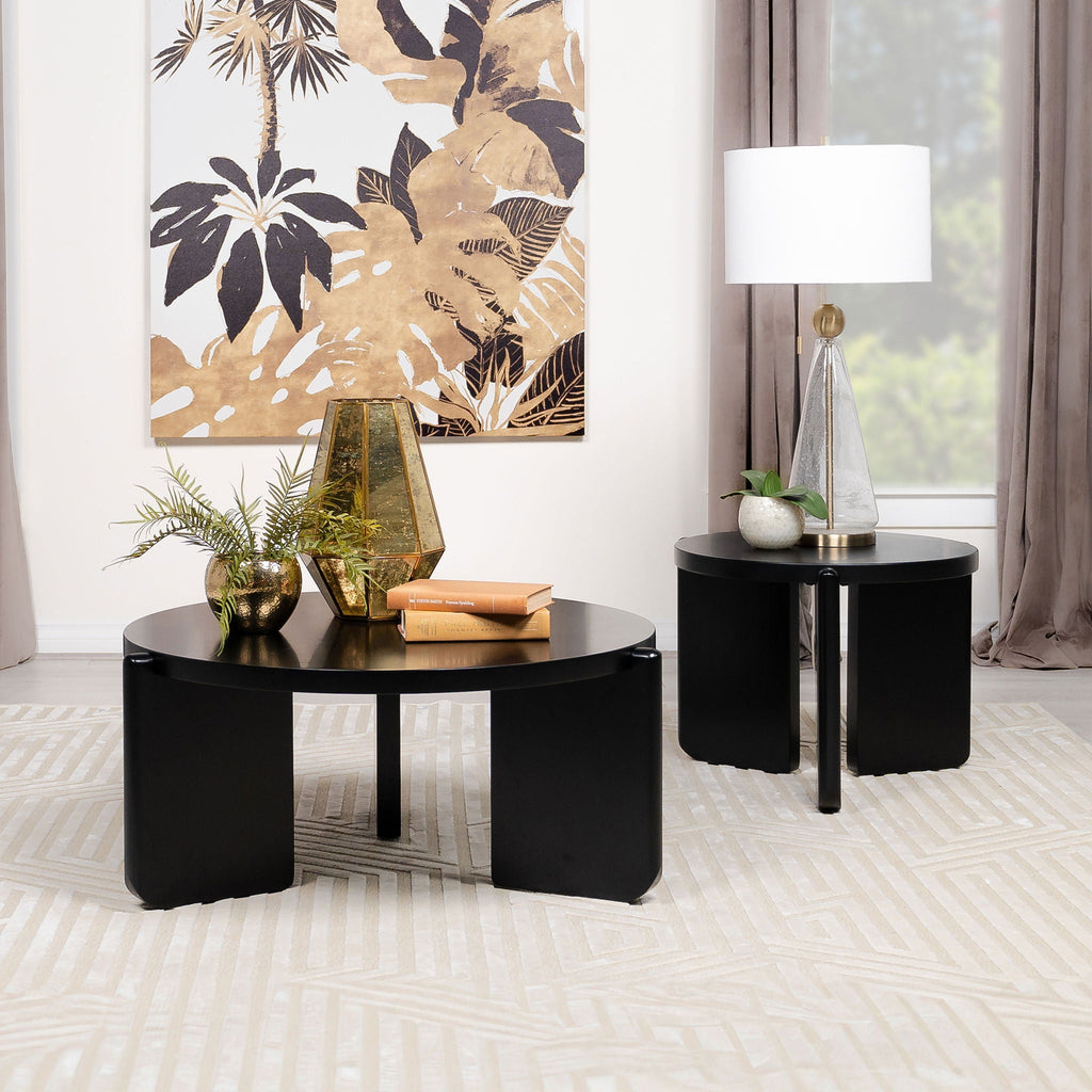 Cordova Round Wood Coffee Table