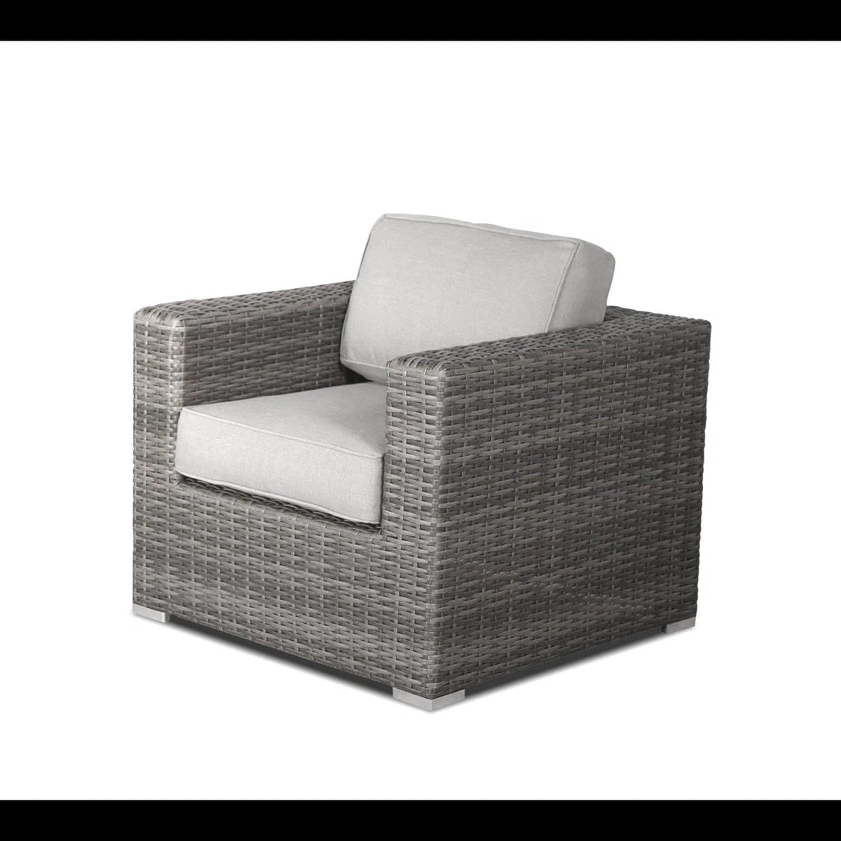 All-Weather Wicker Sectional Seating Group with Cushions