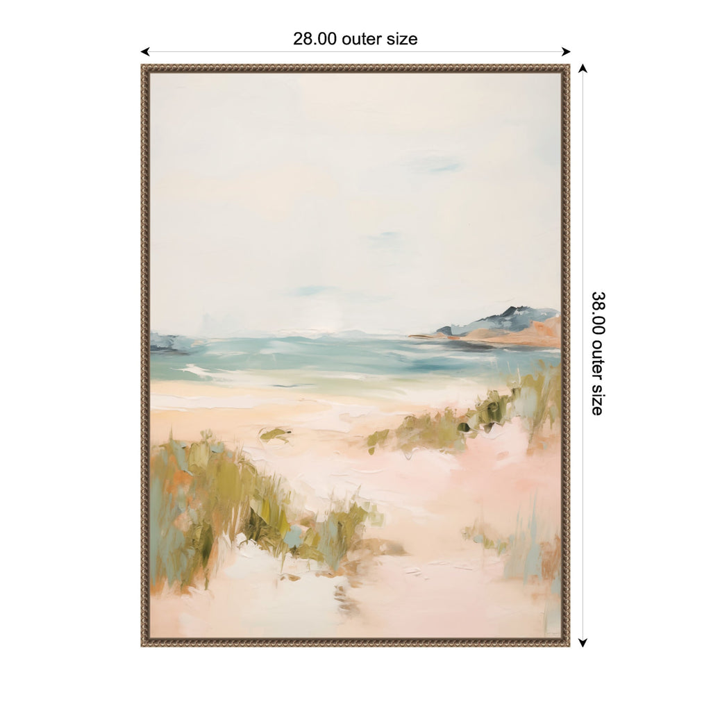 Tranquil Landscape V expansion by Amy Lighthall Framed Canvas Wall Art Print