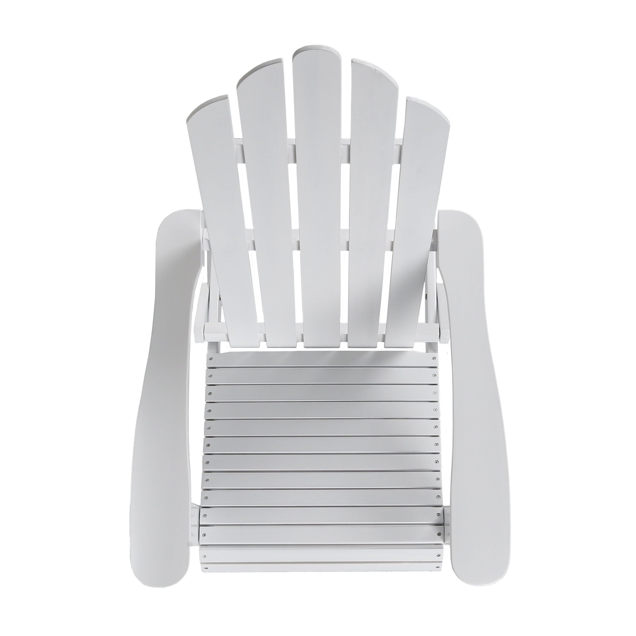 Aurascape Outdoor Acacia Wood Foldable Adirondack Chair