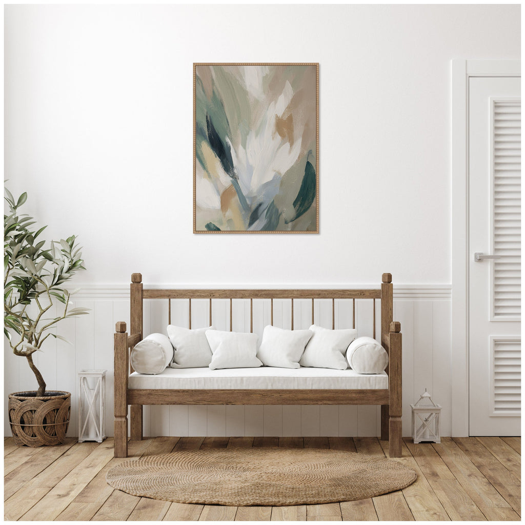 Plant Form No. 2 by Amy Lighthall Framed Canvas Wall Art Print