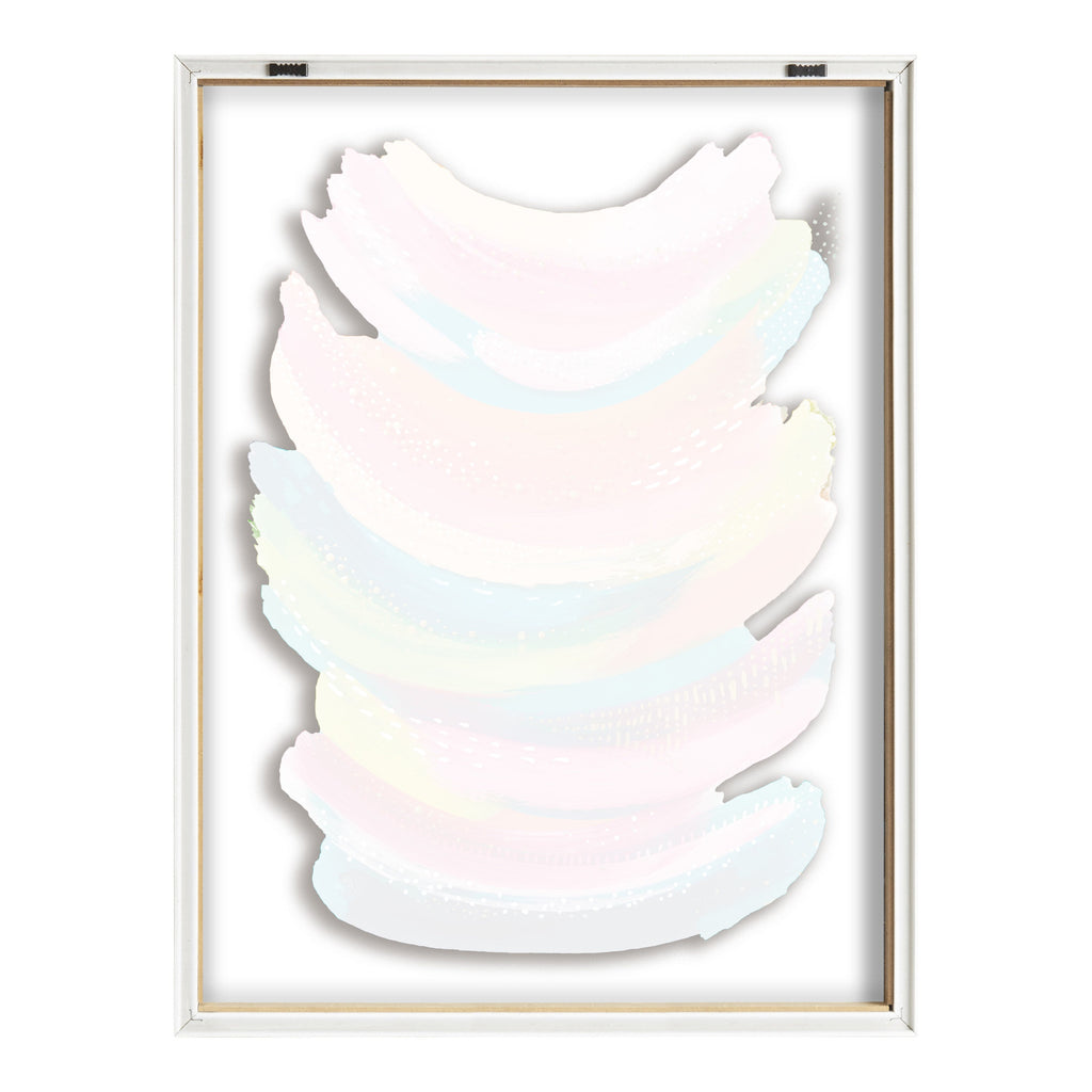 Blake Bright Abstract Framed Printed Art by Jessi Raulet of Ettavee