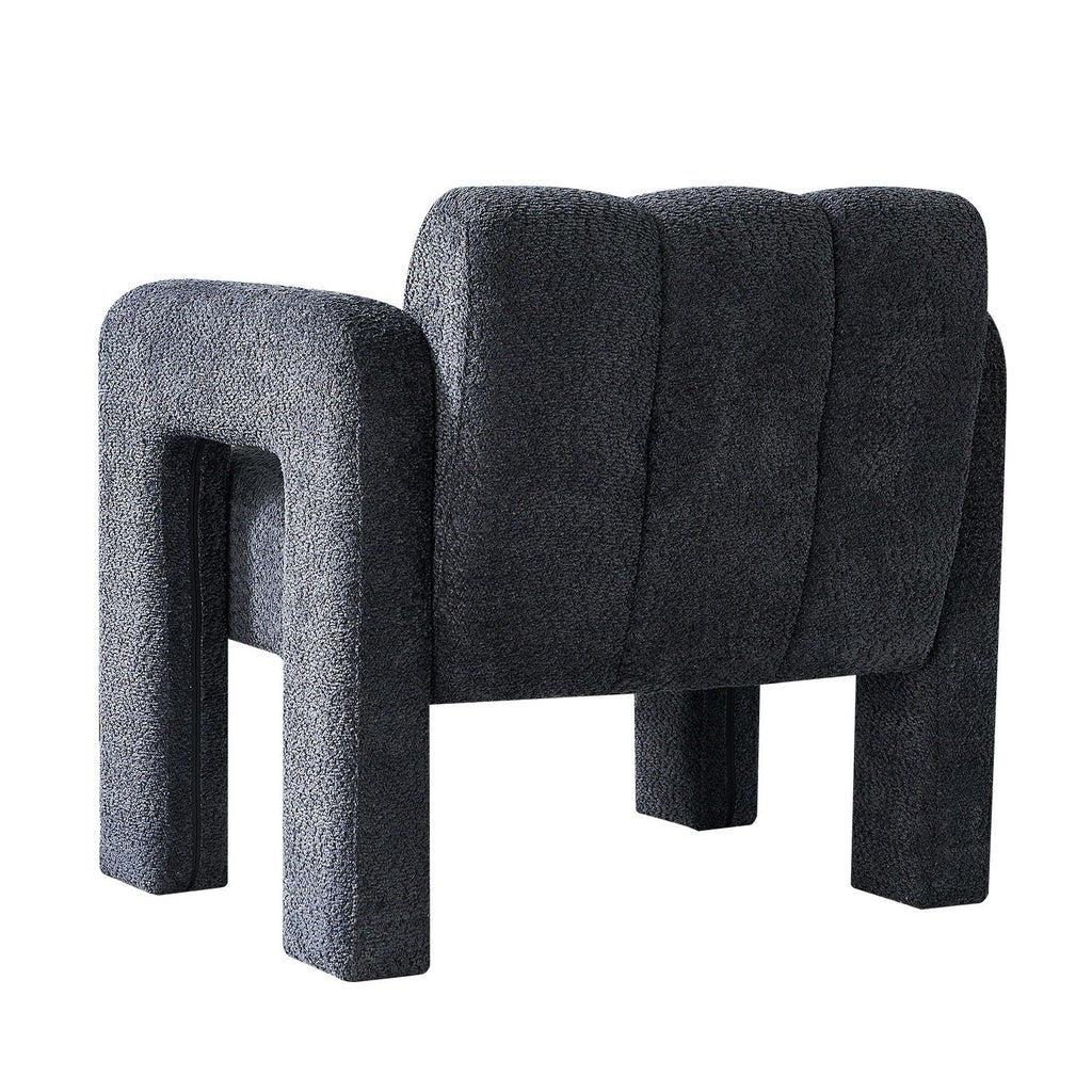 Bouclé Upholstered Accent Chair