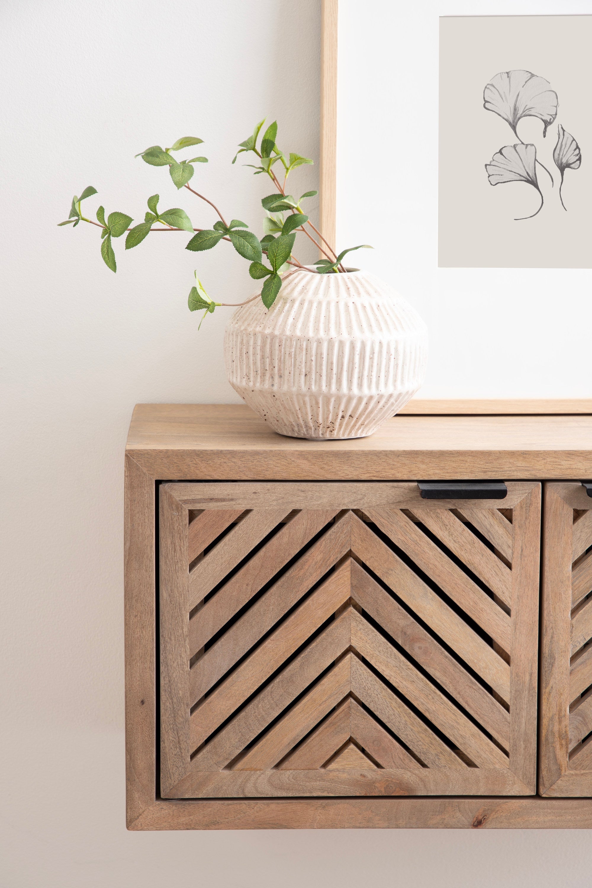 Mezzeta Decorative Wood Wall Cabinet