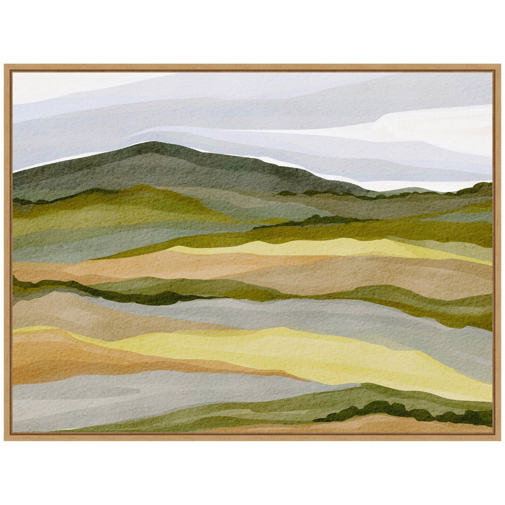 Sylvie Gentle Wilderness Framed Canvas by Nikita Jariwala