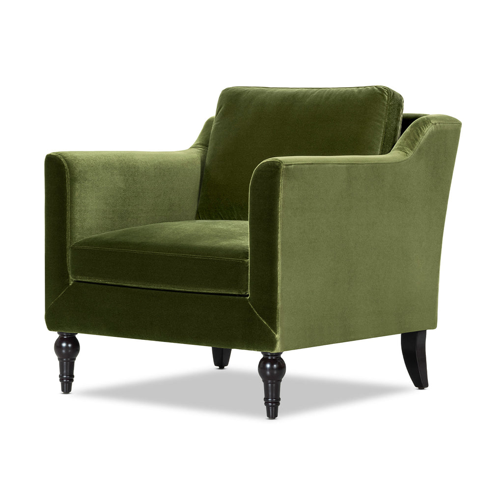 Josephine Upholstered Accent Chair — Olive