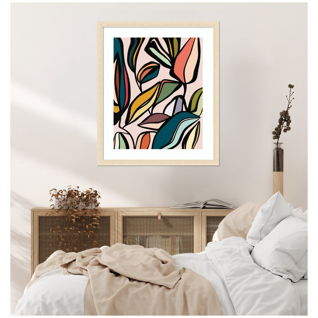 Fanciful Ficus Expansion by Alicia Bock Framed Wall Art Print