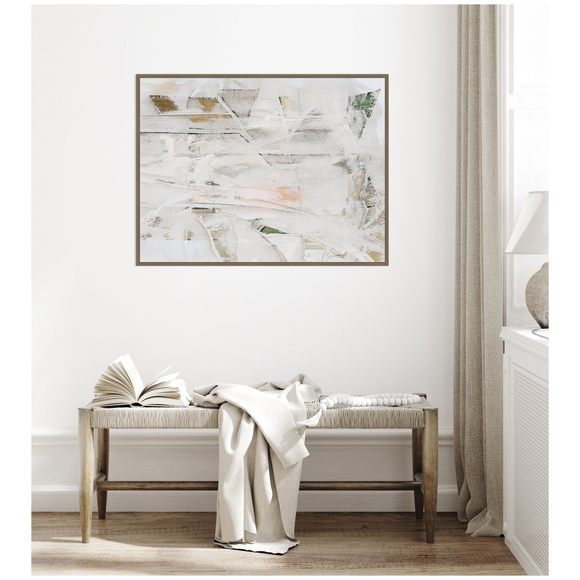 Builder by Nikki Chu Framed Canvas Wall Art Print
