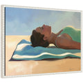Vitamin D by Mary Sparrow Framed Canvas Wall Art Print
