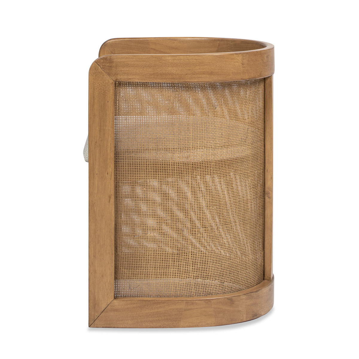 Lilith Curved Upholstered Dining Chair