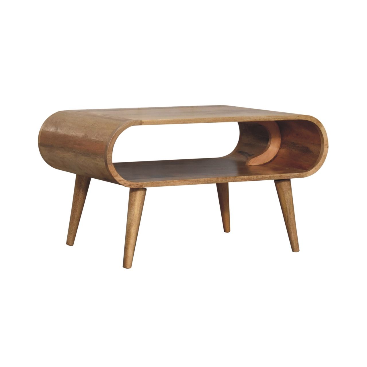 Open Mango Wood Coffee Table
