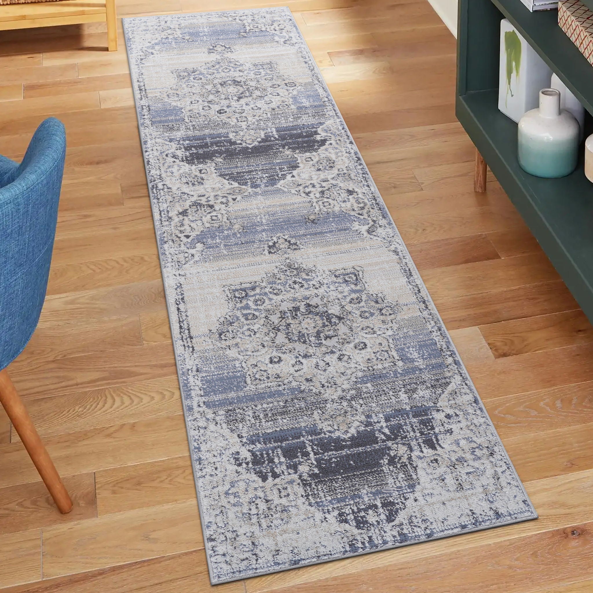 Payas Medallion Runner Rug