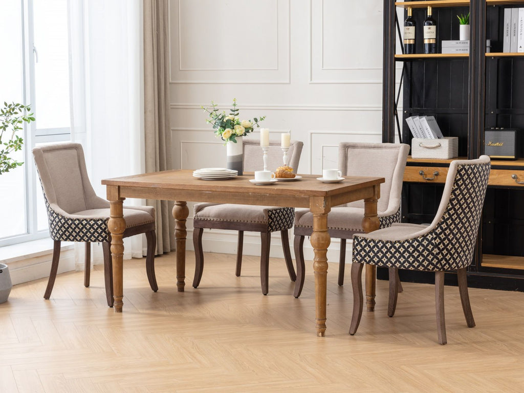 Ultra Upholstered Dining Chairs — Set of 2, Color Options