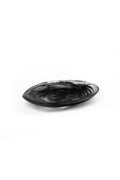 Small Shell Platter - Black Swirl