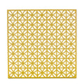 Breeze Block Metal Wall Tile: 15.5" x 15.5" Lemon