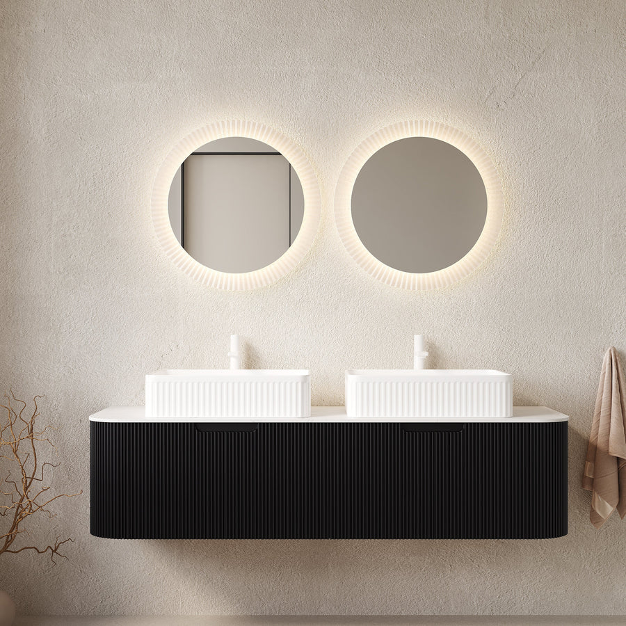 Dina 60" Bathroom Vanity & Sinks